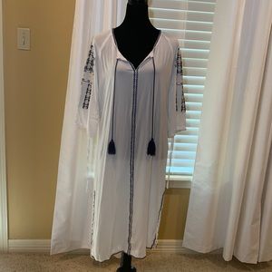 Fun Bohemian Beach Coverup by Moreno - Size M